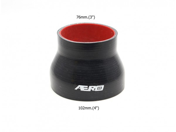 ท่อยาง สีดำ/แดง AERO 3-4