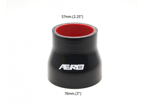 ท่อยาง สีดำ /แดง AERO 2.25-3