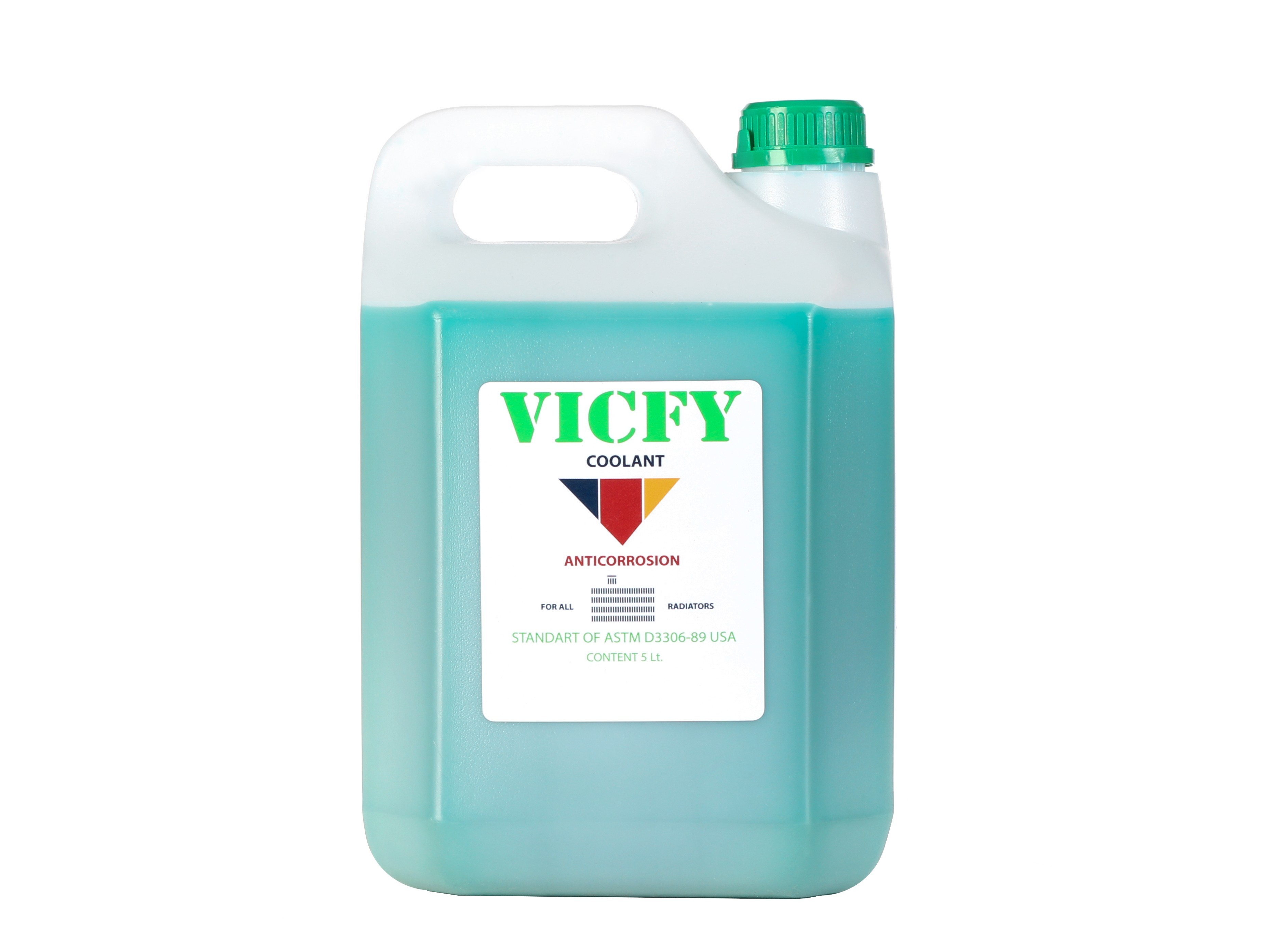 น้ำยาหล่อเย็น VICFY แกลลอน 5.0L สูตรพร้อมใช้ COOLANT